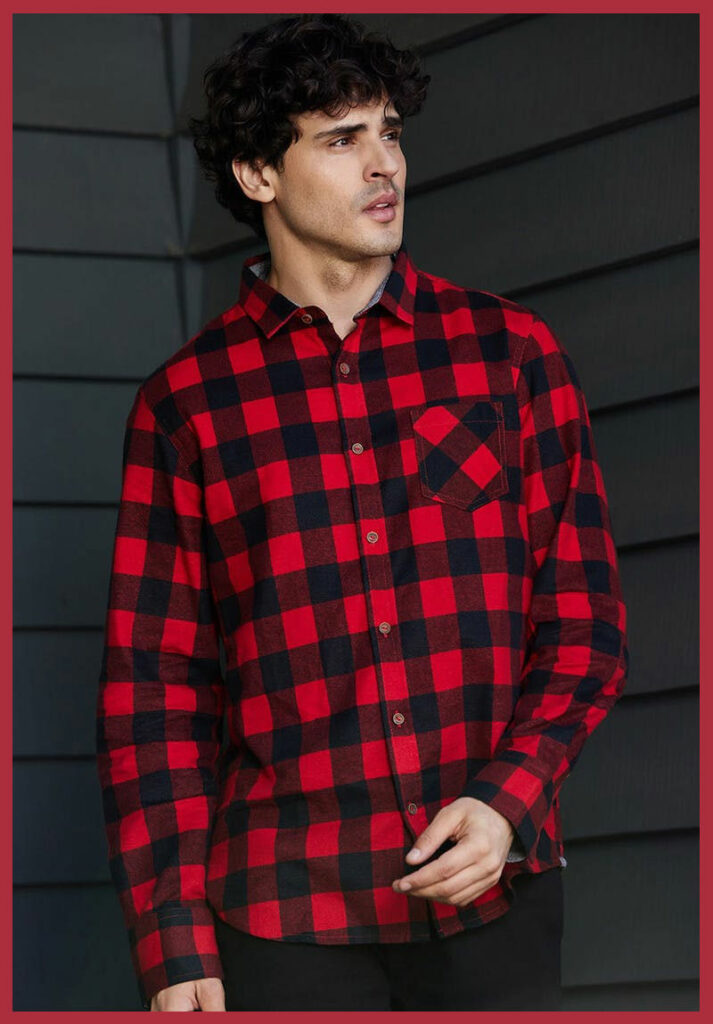 Update his daily dress with this classic checked shirt.